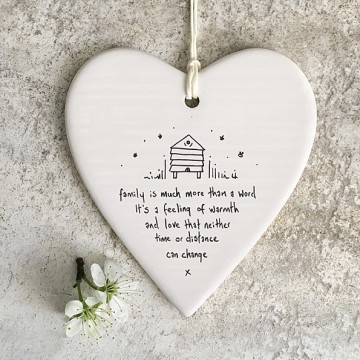 Wobbly Round Heart | Family much more than word
